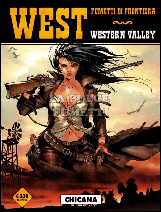 COSMO SERIE GIALLA # 36 - WEST FUMETTI DI FRONTIERA 26 - WESTERN VALLEY: CHICANA